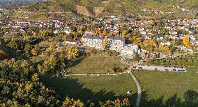 Staufenburg Klinik Luftaufnahme der MEDICLIN Staufenburg Klinik in Durbach